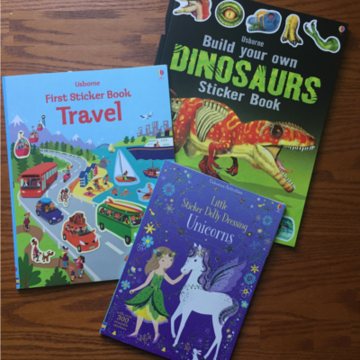 Activity Books (Stickers, Mazes, Puzzles, Dot-To-Dot, and SO MUCH more)