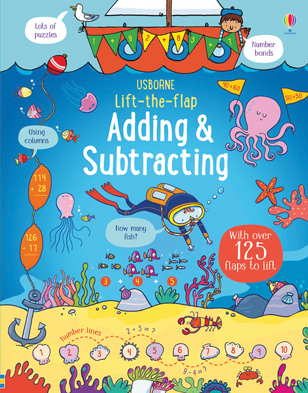 Lift-The-Flap Adding & Subtracting (Ir)
