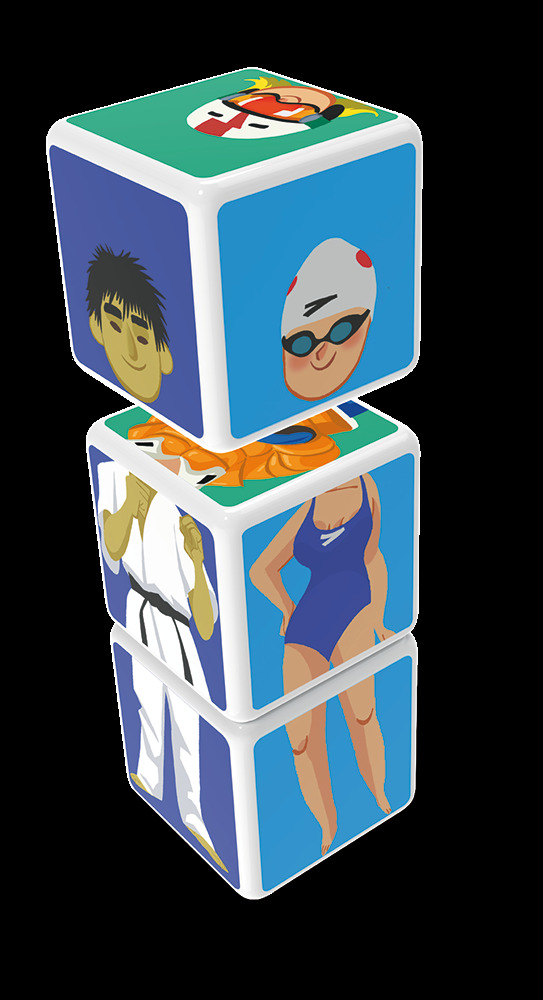 Magicube Sports 3 Cubes The Children's Gift Shop