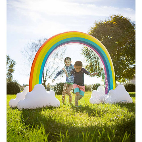 rainbow blow up sprinkler