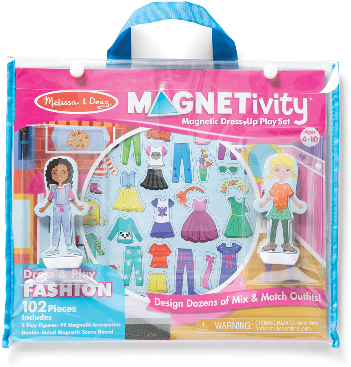 Magnetivity Magnetic Dress-Up Play Set - Dress & Play Fashion