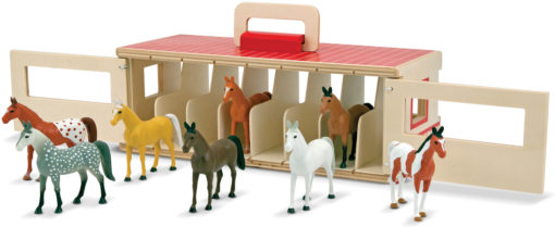 Take-Along Show-Horse Stable Play Set
