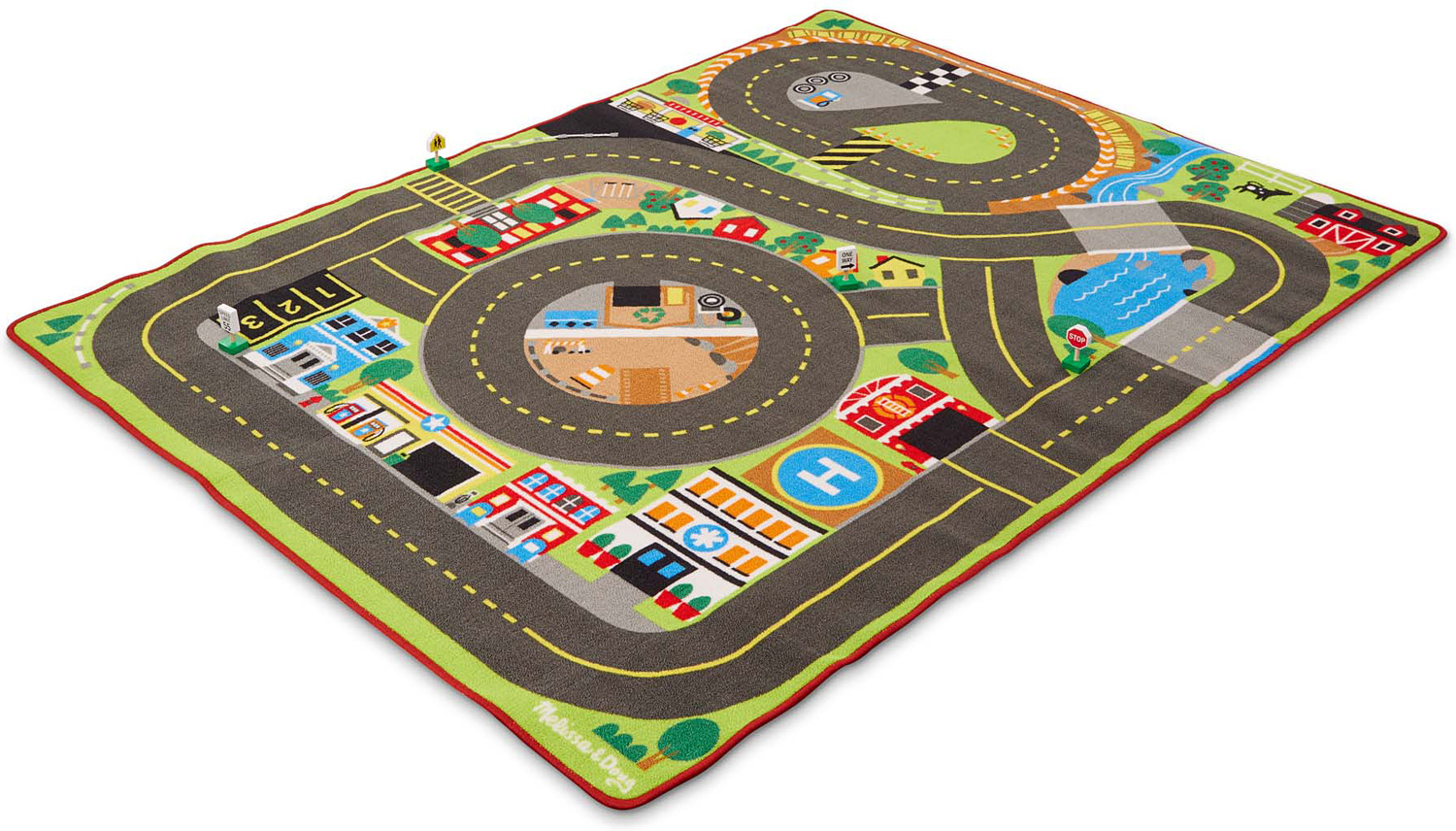 Jumbo Roadway Activity Rug