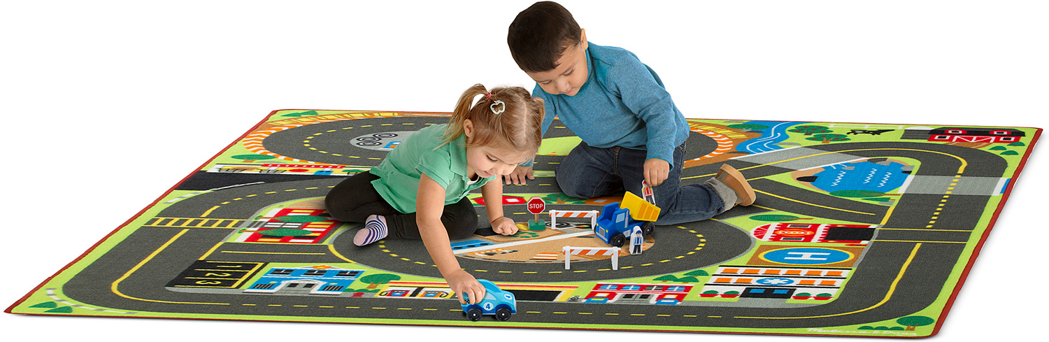 Jumbo Roadway Activity Rug
