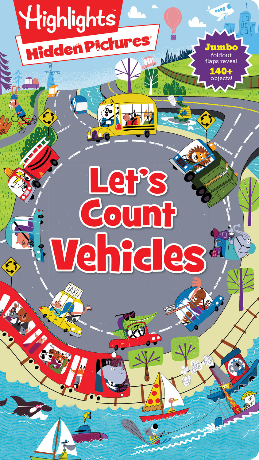 Hidden Pictures® Let's Count Vehicles
