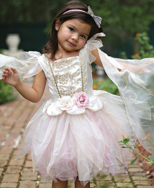 Great Pretenders Golden Rose Fairy Dress Size 5-6