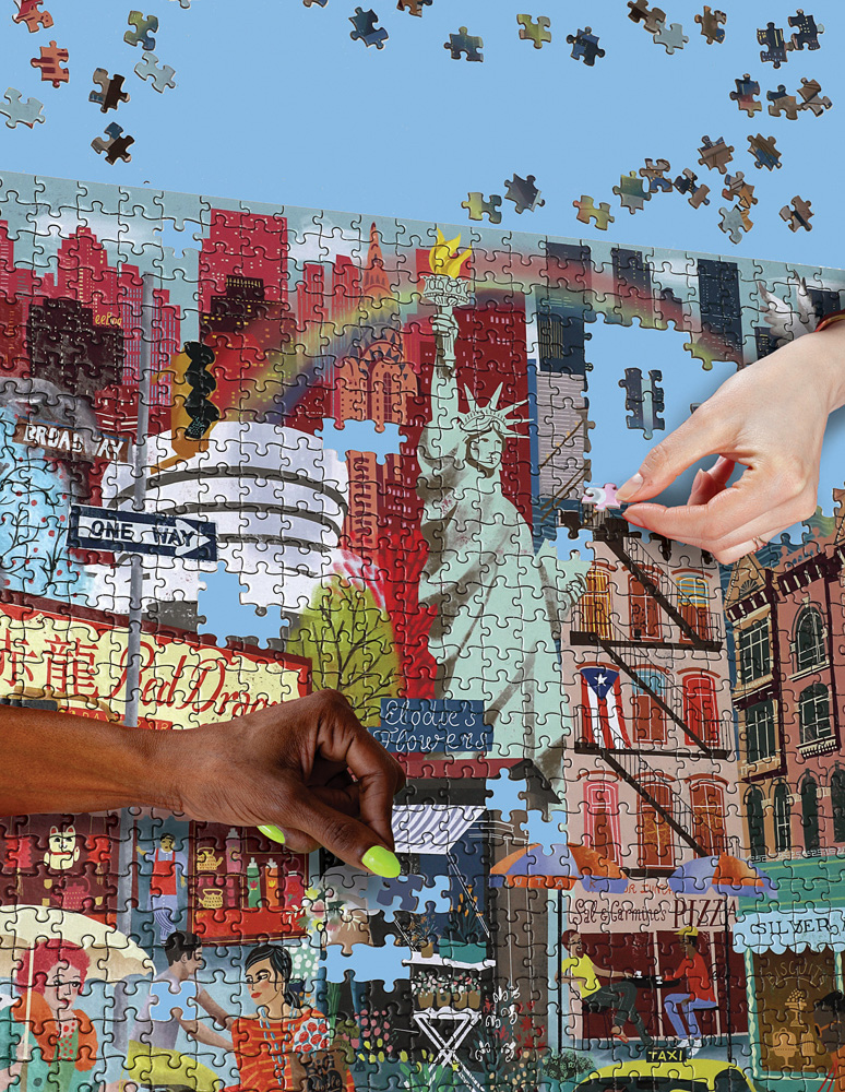 New York City Life 1000 Piece Puzzle