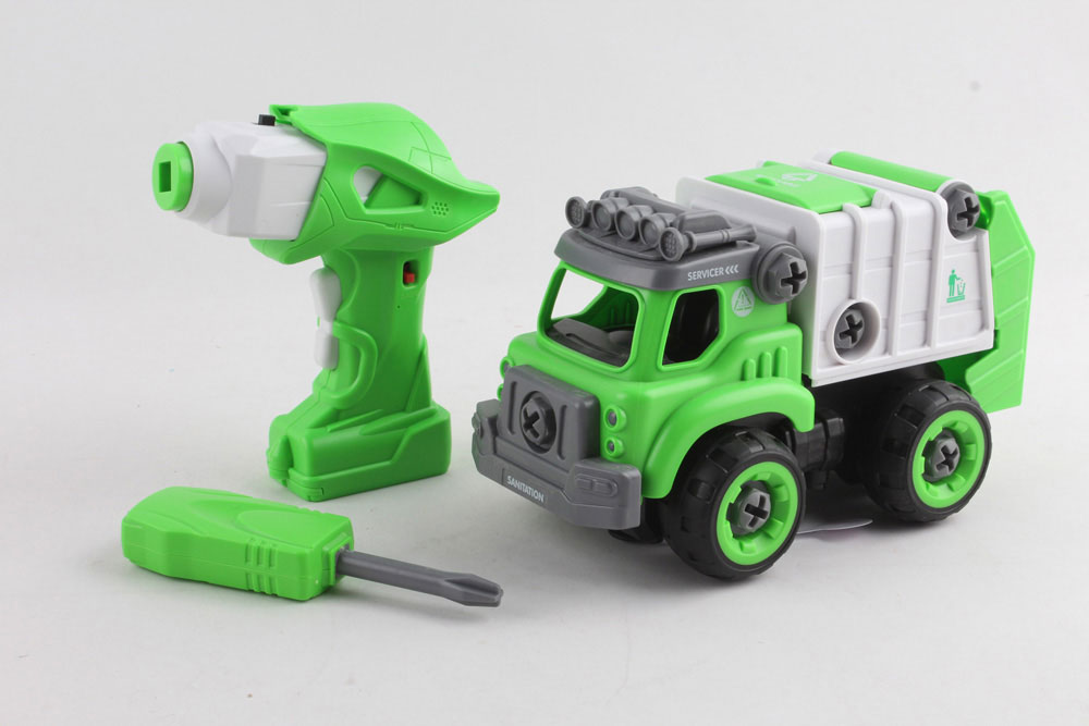 Power Driver City Squad Garbage Truck