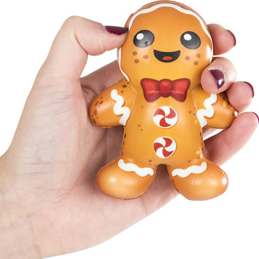 4" Squish Gingerbread Cookies