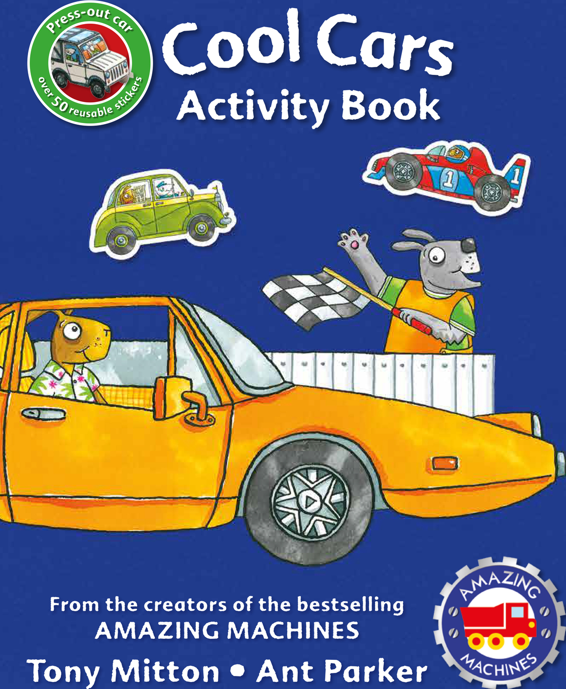 Amazing Machines Cool Cars Activity Book