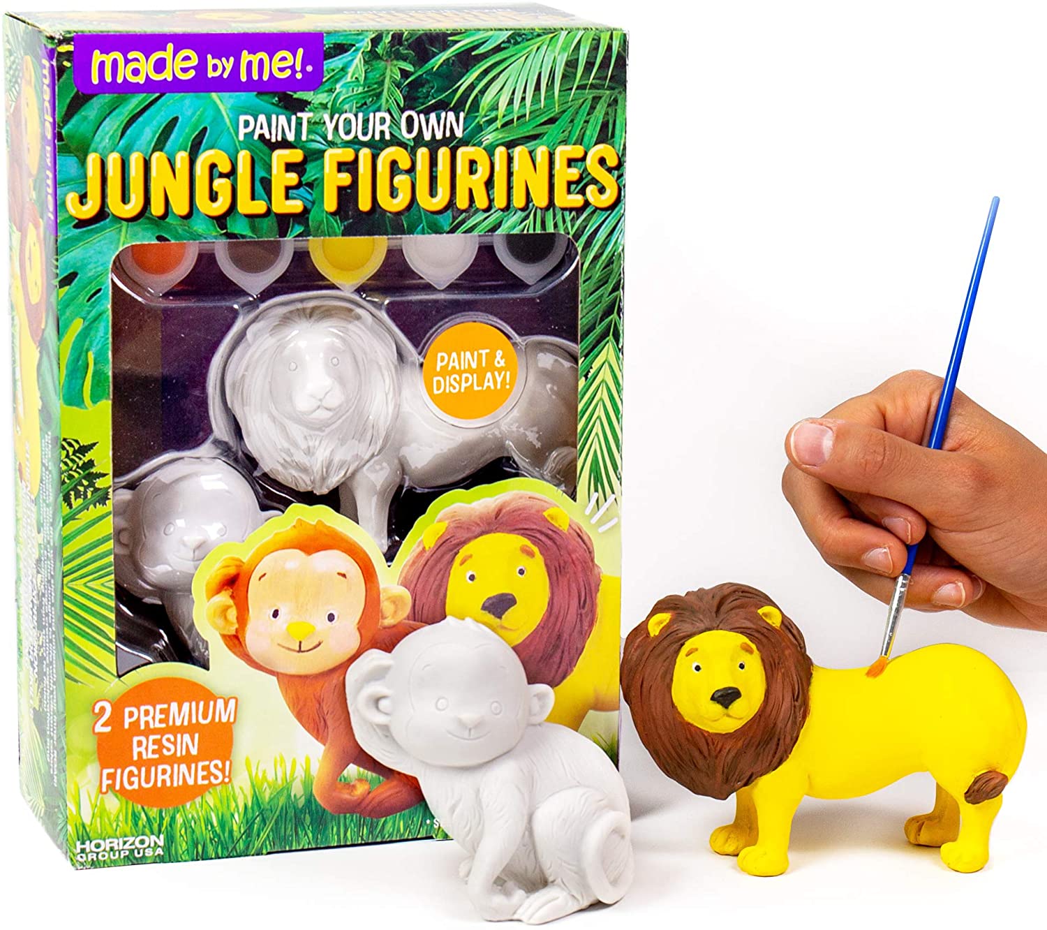 PAINT YOUR OWN JUNGLE FIGURINES