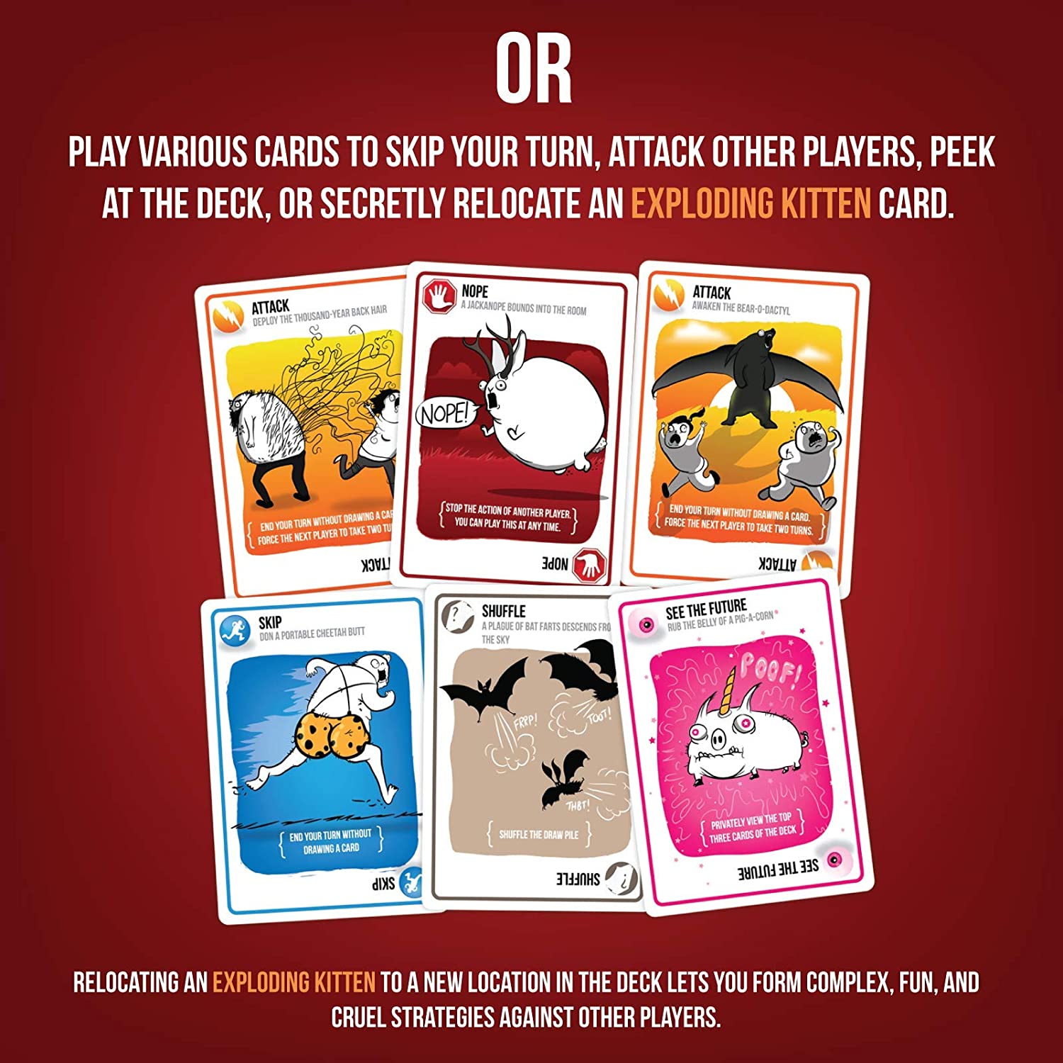 EXPLODING KITTENS CARD GAME - Image 4