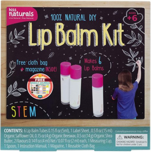 100 NATURAL LIP BALM KIT The Children's Gift Shop