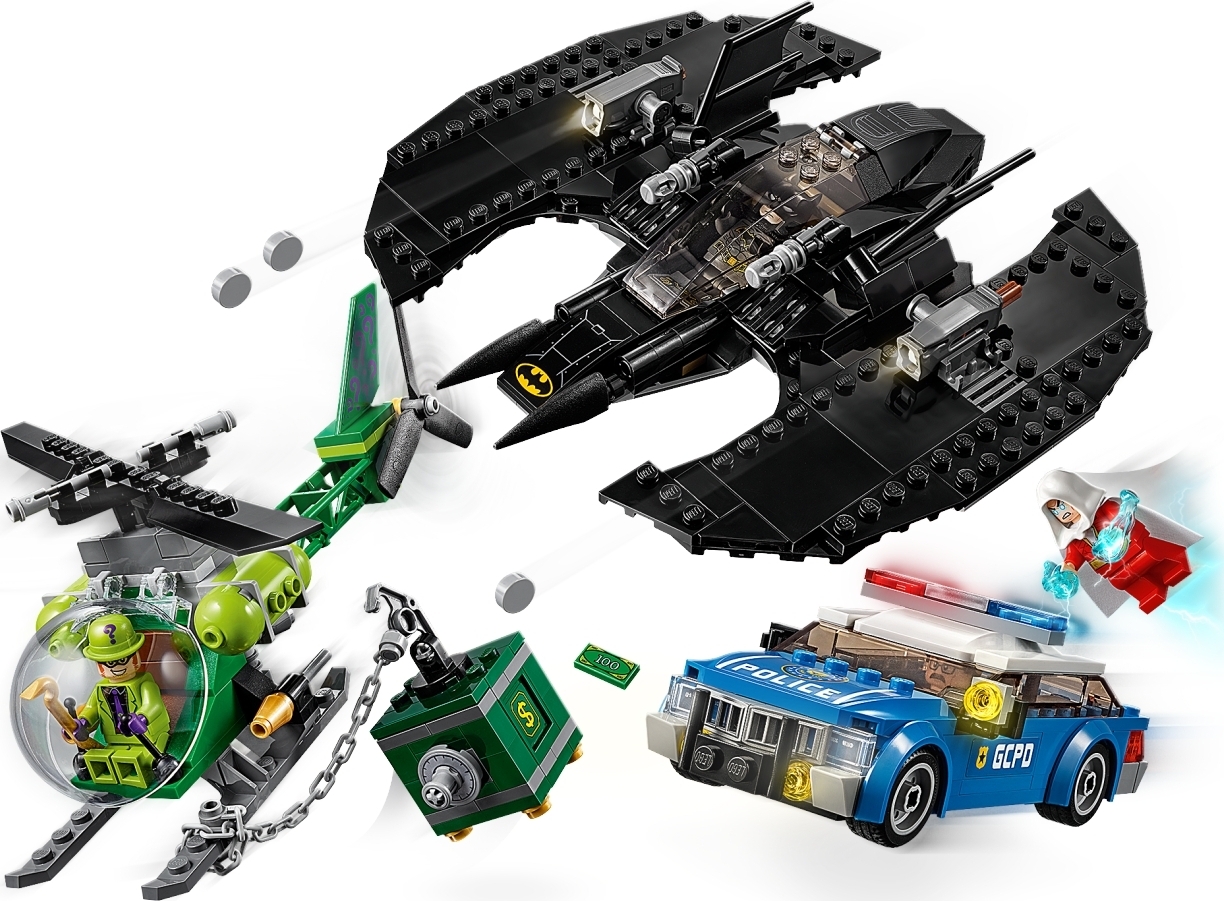 Batman Batwing And The Riddler Heist