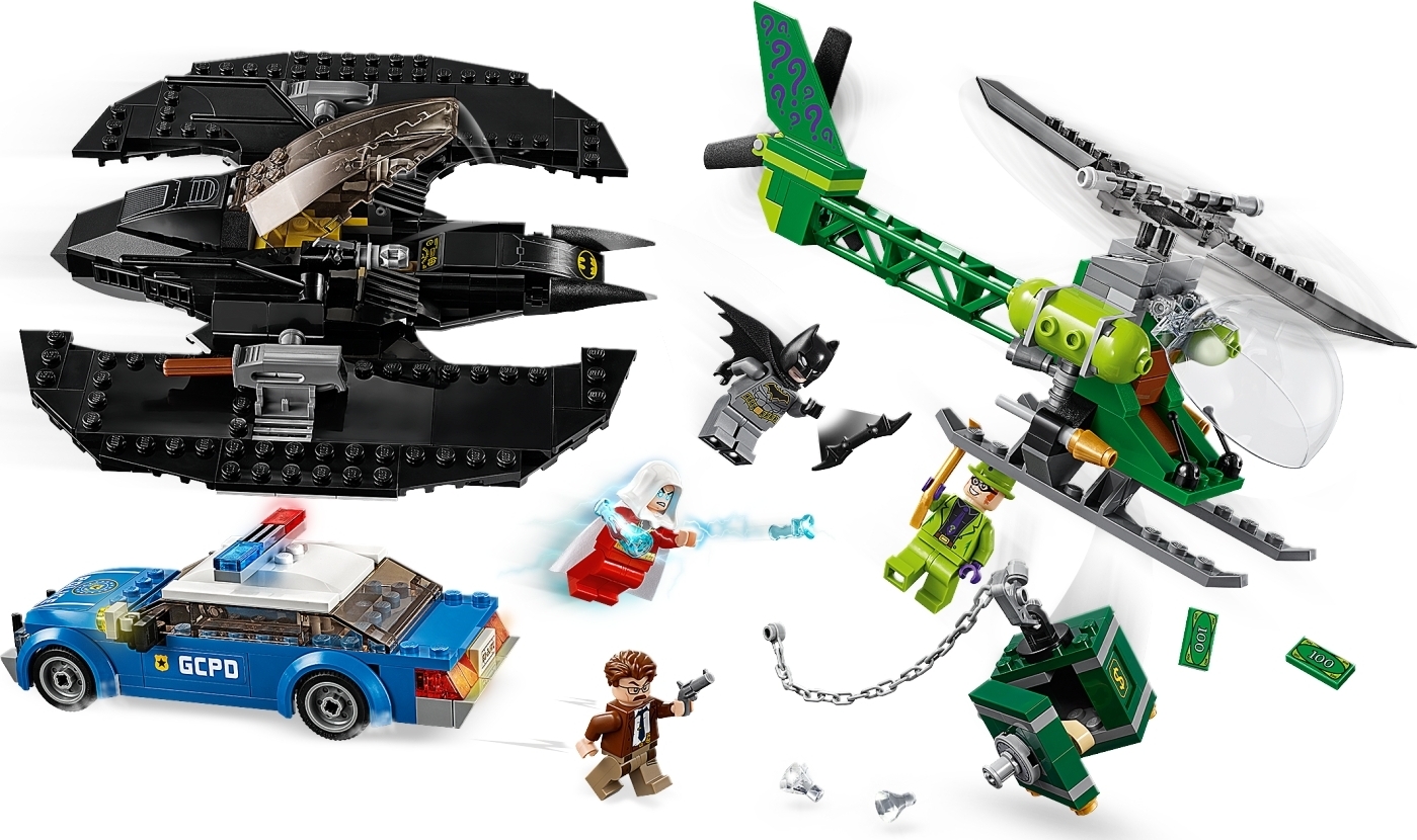Batman Batwing And The Riddler Heist
