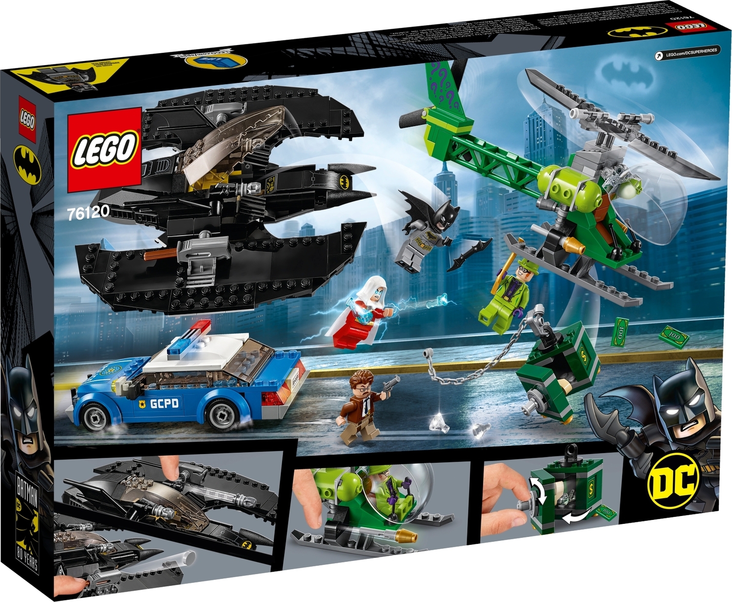 Batman Batwing And The Riddler Heist