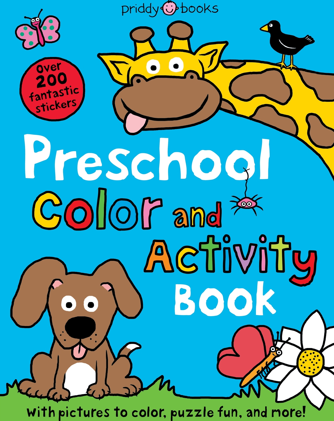 Preschool Color & Activity Book: With Pictures to Color, Puzzle Fun, and More!