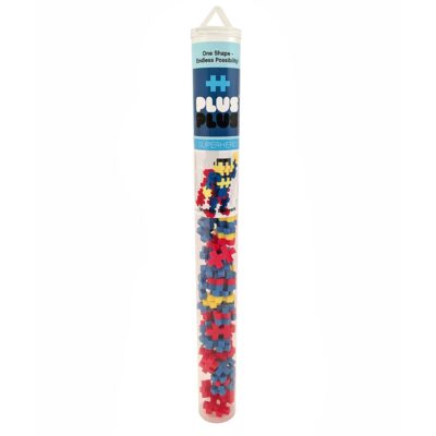 Plus-Plus Superhero Mini Maker Tube