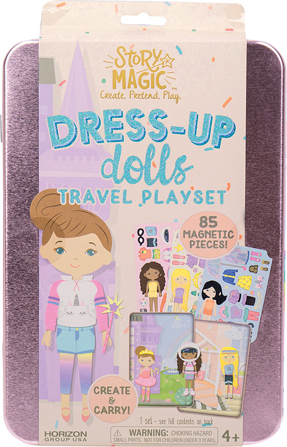 Story Magic DressUp Dolls Travel Playset The Children's Gift Shop