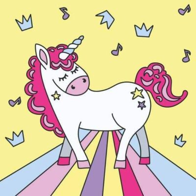 ARTWILLE UNICORN QUEEN PAINT BY NUMBER