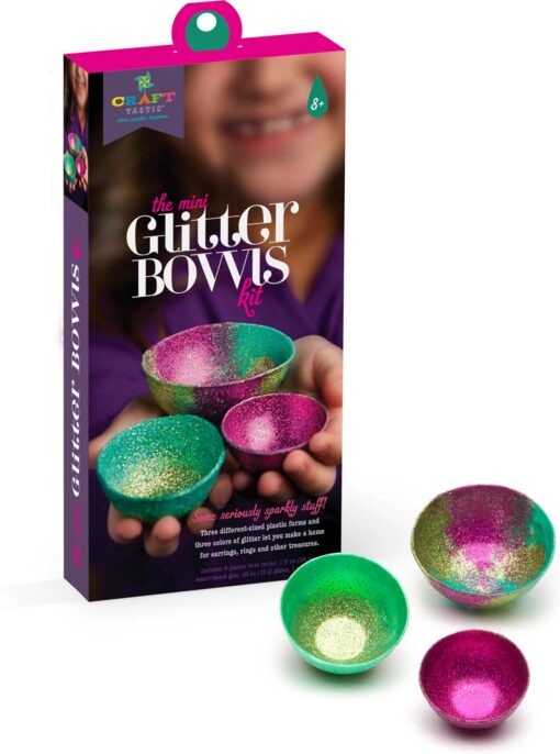 Craft-tastic Mini Glitter Bowl Kit
