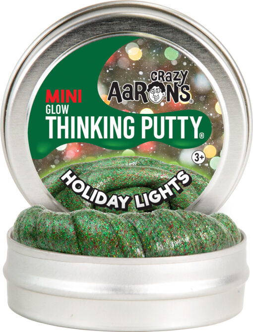 Holiday Lights 2" Glow-in-the-Dark Thinking Putty
