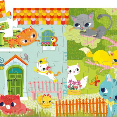Silhouette Puzzles - Pachat And His Friends - 24pcs