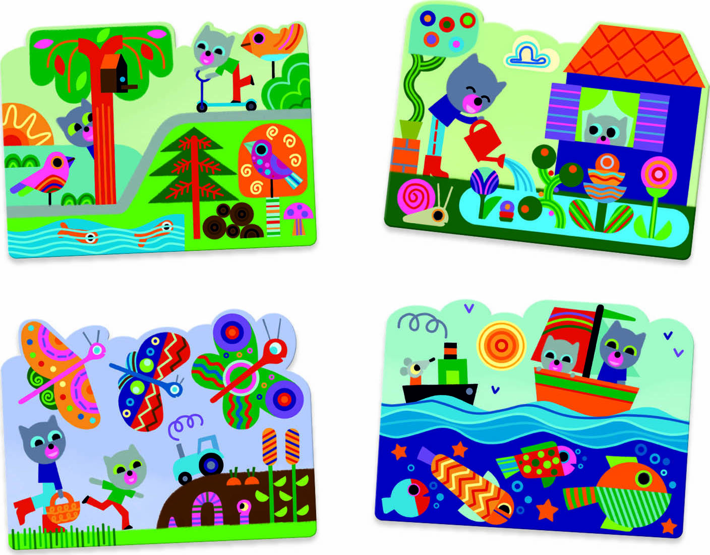 Pg Paint W/Water Hidden Garden