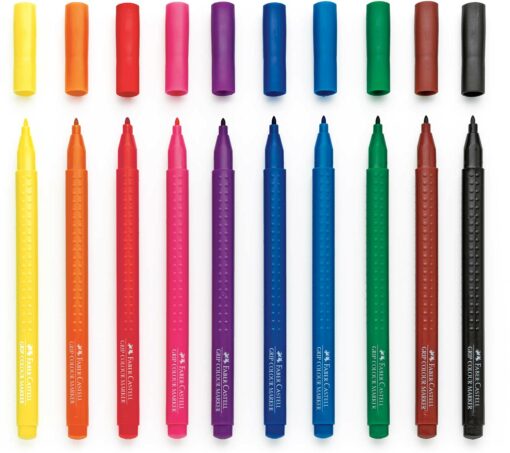 10 ct GRIP Fineline Washable Markers