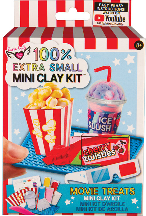 100% Extra Small Mini Clay Kit - Movie Treats