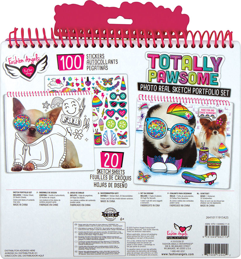 Totally Pawsome Photo Real Sketch Portfolio