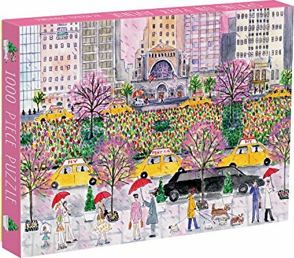 Michael Storrings Spring on Park Avenue 1000 Piece Puzzle