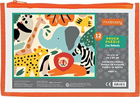 Zoo Animals Pouch Puzzle