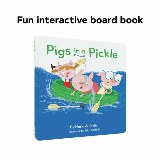 Pigs in a Pickle: (Pig Book for kids, Piggie Board Book for Toddlers)