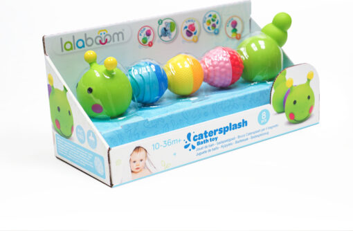 Bath Toy Caterpillar And Beads 8 Pcs