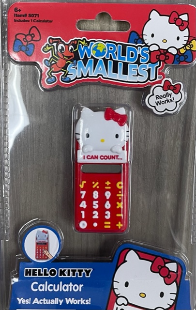 Hello Kitty Calculator-World's Smallest