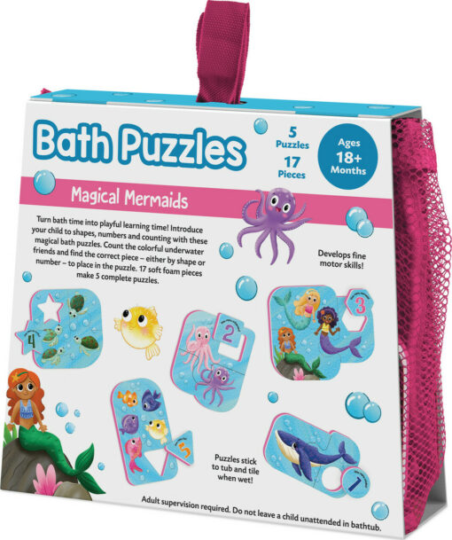 Mermaid Bath Puzzle