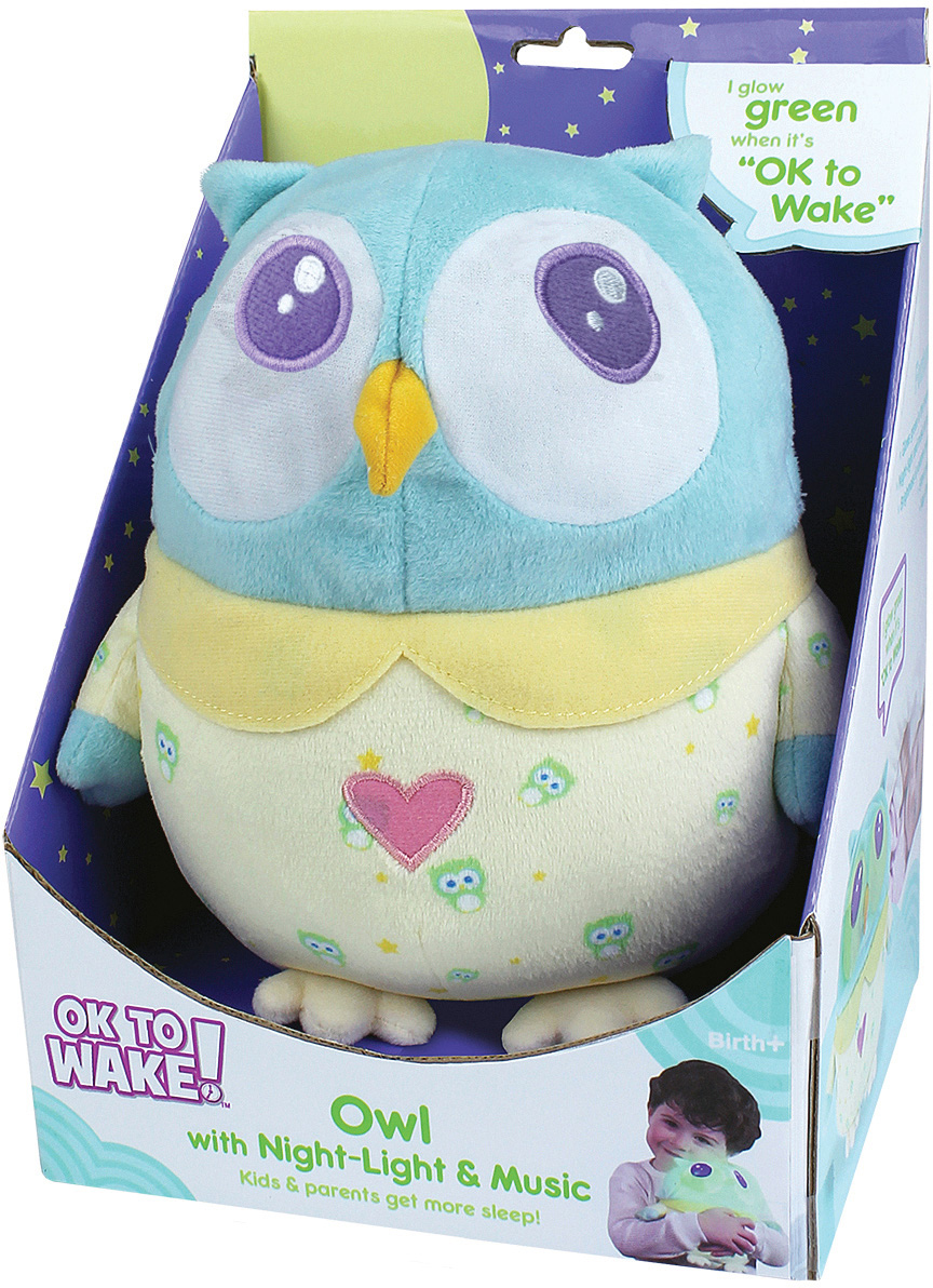 OK to Wake! Plush Owl