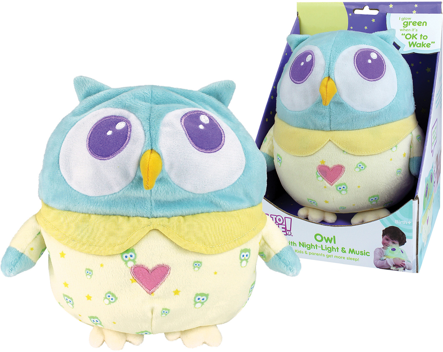 OK to Wake! Plush Owl