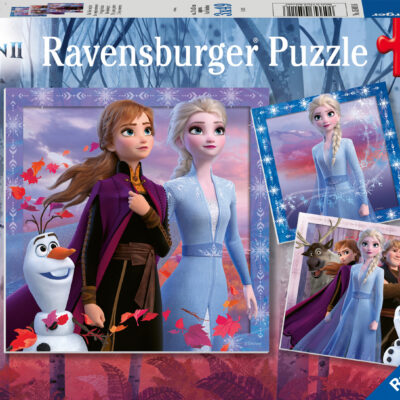 Disney Frozen 2 Journey Starts 3X49 Piece Puzzle