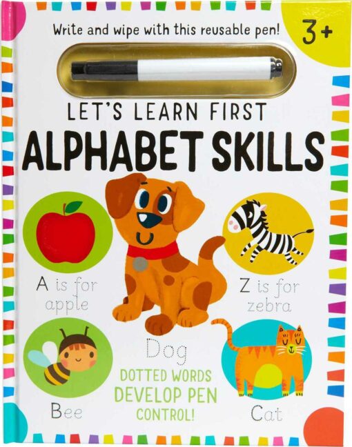 Let's Learn: First Alphabet Skills (Write and Wipe)