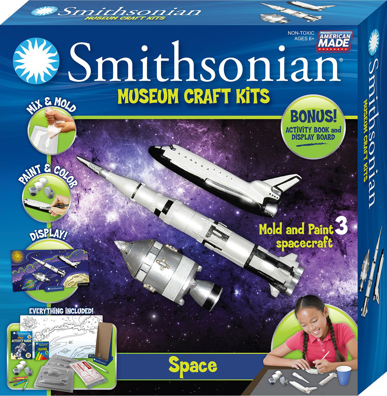 Smithsonian Space Casting Kit – The Children's Gift Shop