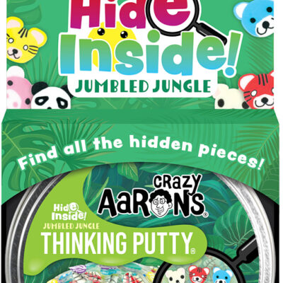 Hide Inside! Jumbled Jungle Thinking Putty