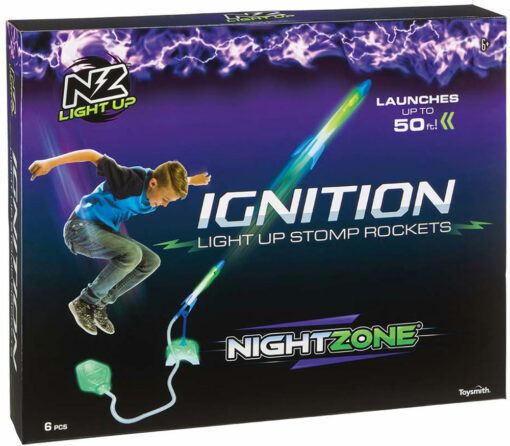 NightZone® - Ignition Light Up Stomp Rockets