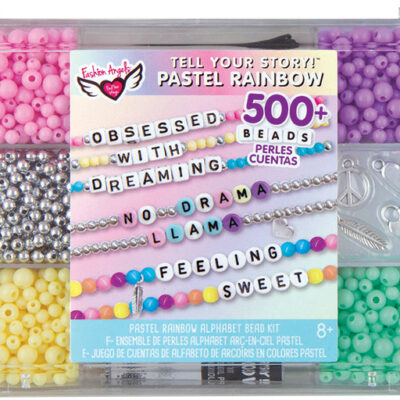 Tell Your Story! Pastel Rainbow Bead Set