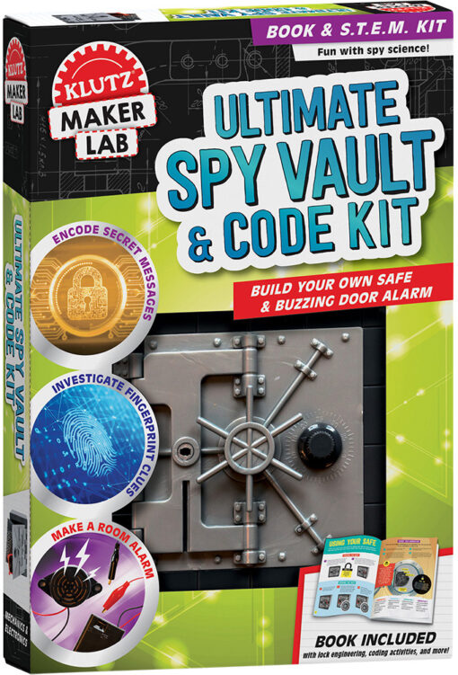 Klutz Maker Lab - Ultimate Spy Vault & Code Kit