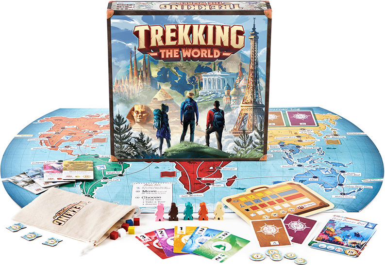 Trekking The World Board Game