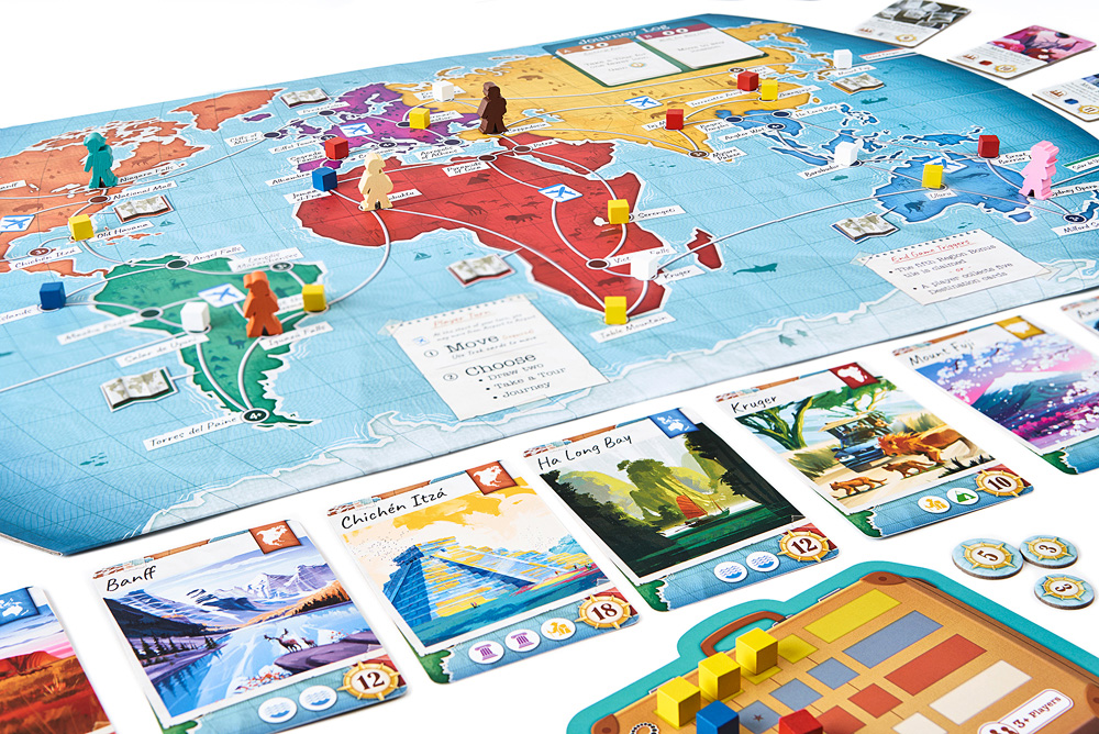 Trekking The World Board Game