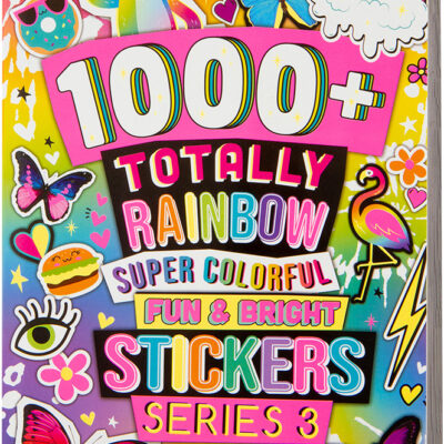 1000+ Totally Rainbow Super Colorful Fun & Bright Stickers Series 3