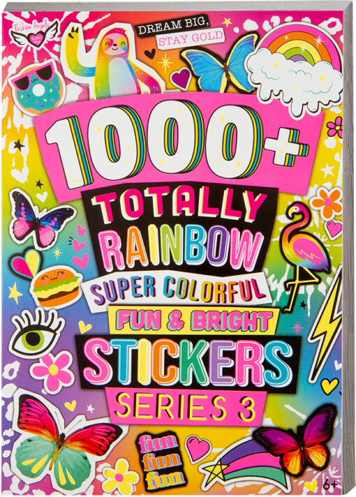 1000+ Totally Rainbow Super Colorful Fun & Bright Stickers Series 3